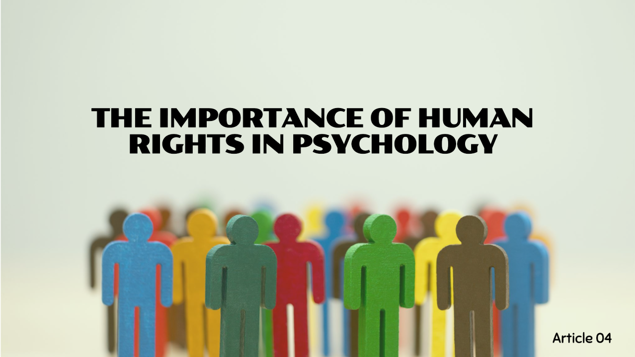 The Importance of Human Rights